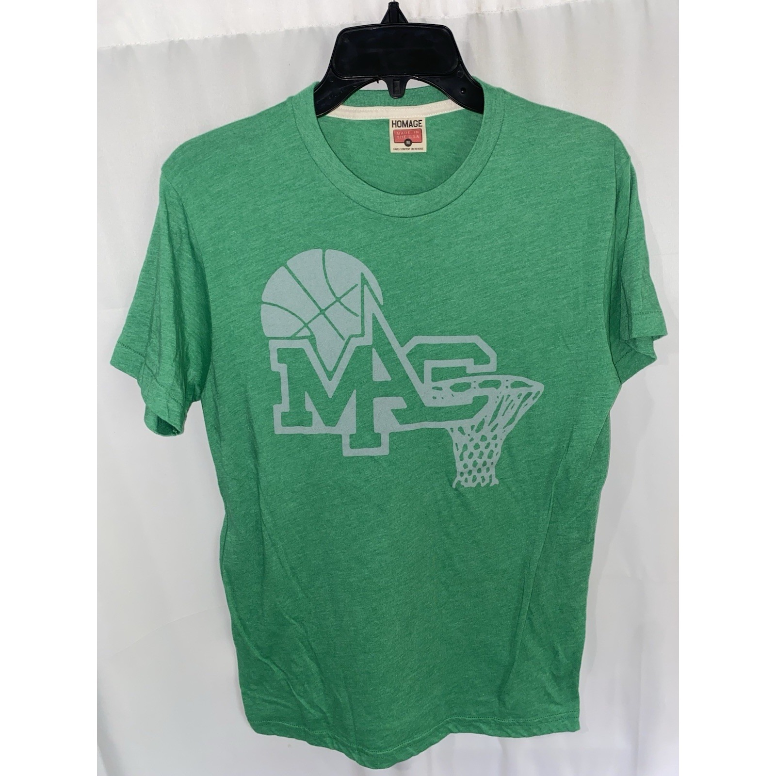 Homage Mac Mid American Conference Basketball T Shirt Medium